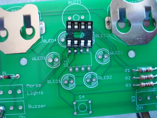 A picture of the alignment of the socket.