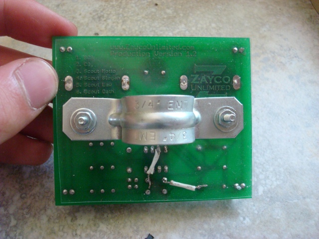A picture of the Version 1.2 back.