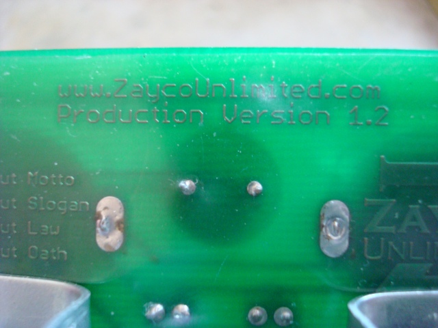 A picture of the Version 1.2 copper.